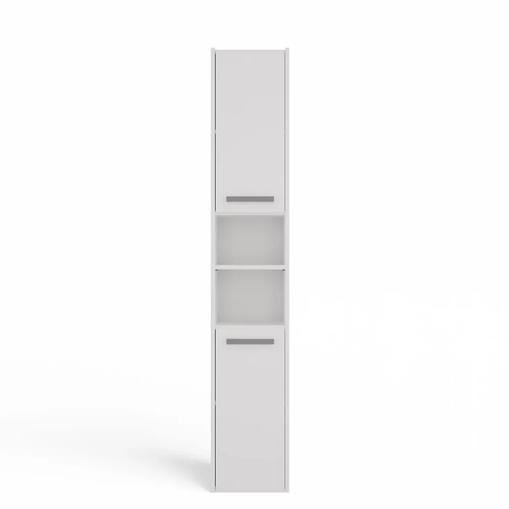 Meuble De Salle De Bains Faible Profondeur|Topeshop PISA - Colonne de salle de bain 30x30x170 - Meuble salle de bain - Rangement salle de bain - Colonne rangement