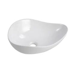 Ceramia PixL 50,5 x 38 x 18 cm vasque à poser Infinitio, sans trop-plein, blanc (CEPX5038)