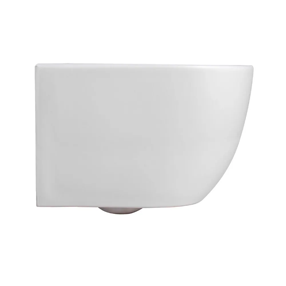 Wc Suspendu|Ceramica PixL WC suspendu en céramique sans bride Tornado Quiet et fixations invisibles + abattant frein de chute, blanc (CEPX010RTORPWM)