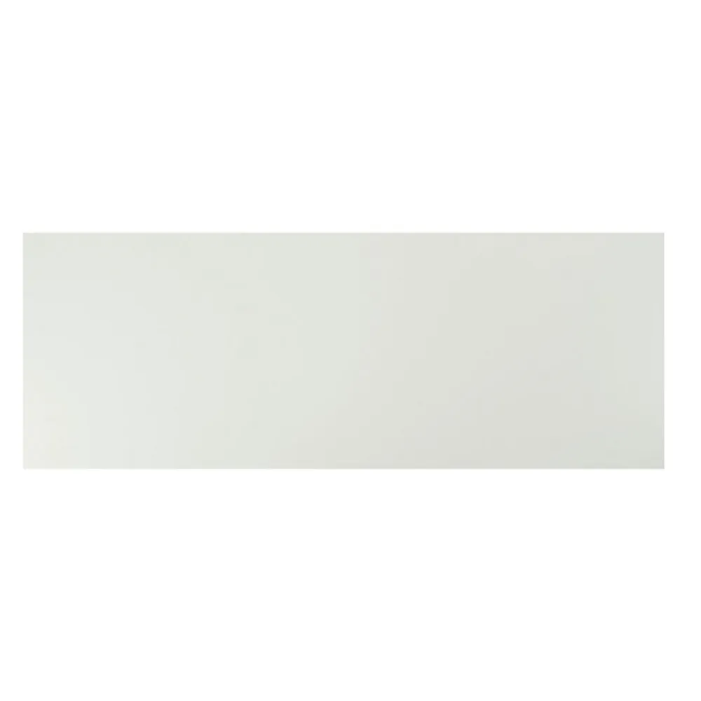 GoodHome Plan de toilette blanc mat L.120 x l.45 x ép.2,8 cm, Perma