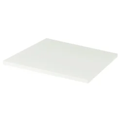 GoodHome Plan de toilette blanc mat L.60 x l.45 x ép.2,8 cm, Perma