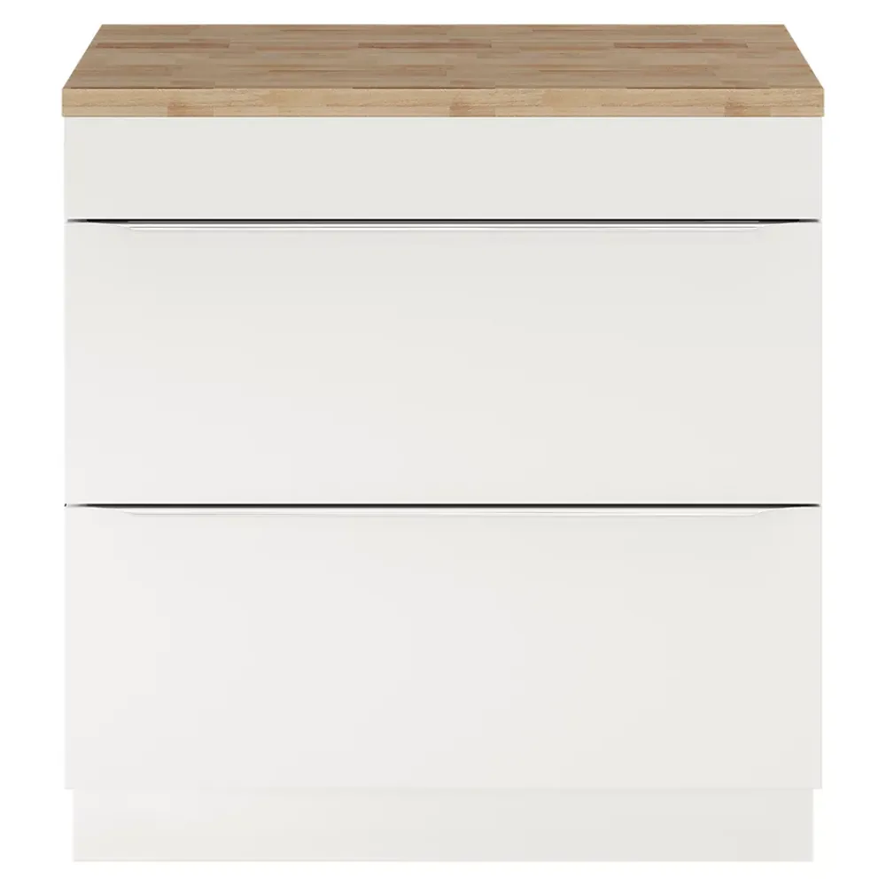 Plan De Travail Buanderie|Plan De Travail Salle De Bains|GoodHome Plan de toilette Hartland L. 80 cm chêne