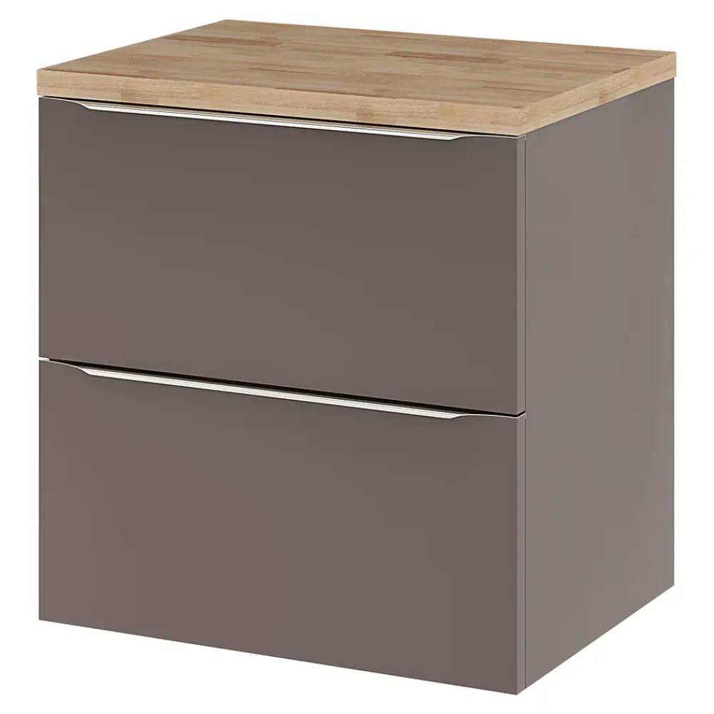 Plan De Travail Buanderie|Plan De Travail Salle De Bains|GoodHome Plan de toilette Hartland L. 60 cm chêne