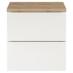 Plan De Travail Buanderie|Plan De Travail Salle De Bains|GoodHome Plan de toilette Hartland L. 60 cm chêne