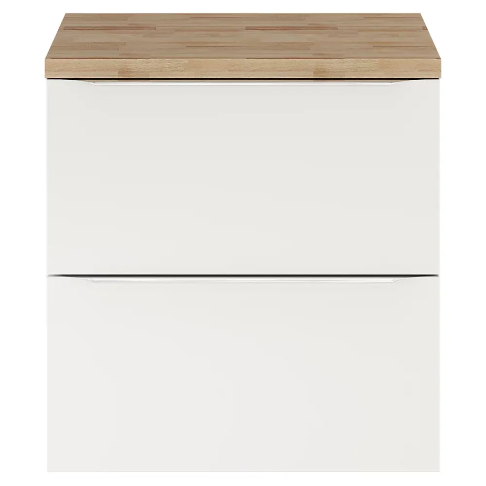 Plan De Travail Buanderie|Plan De Travail Salle De Bains|GoodHome Plan de toilette Hartland L. 60 cm chêne