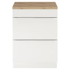 Plan De Travail Buanderie|Plan De Travail Salle De Bains|GoodHome Plan de toilette Hartland L. 60 cm chêne