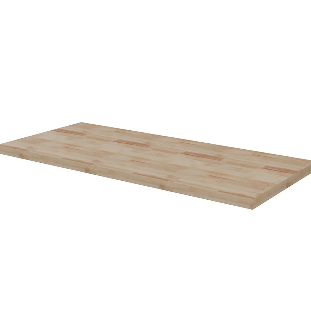 GoodHome Plan de toilette Hartland L. 100 cm chêne