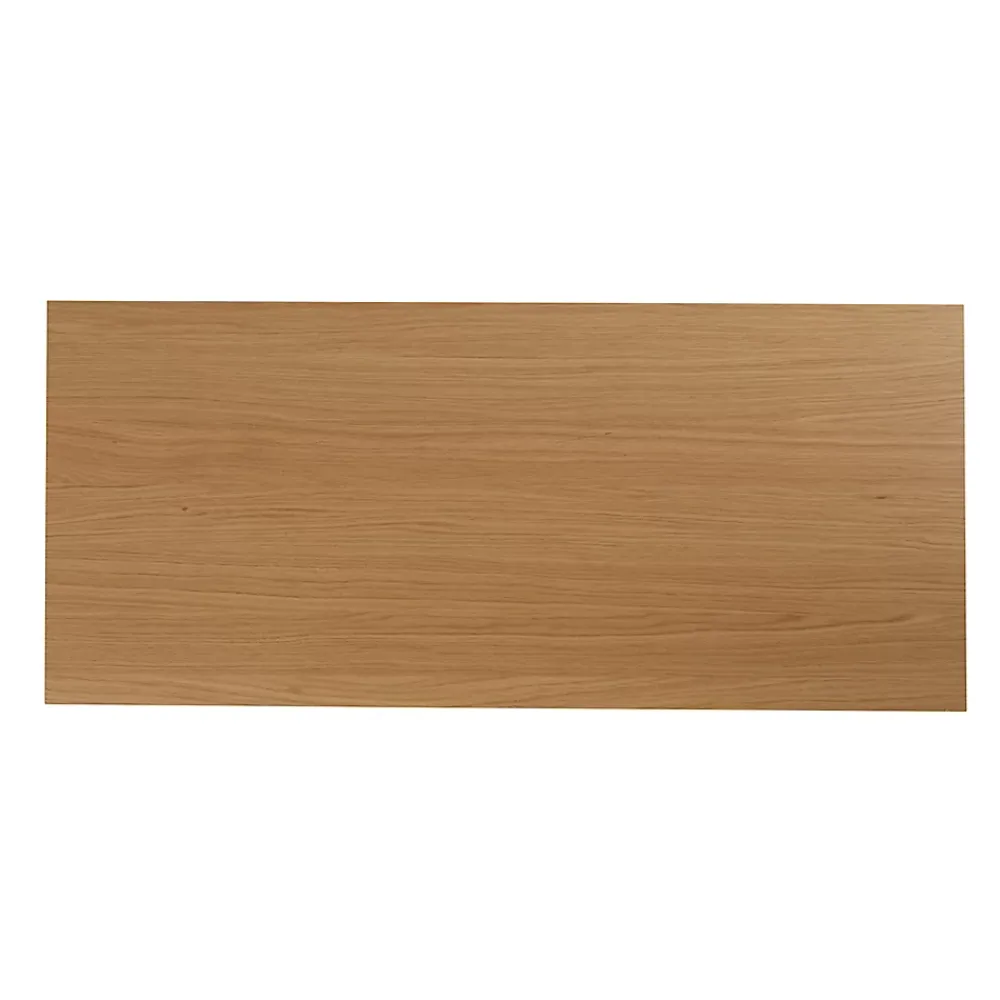 Plan De Travail Buanderie|Plan De Travail Salle De Bains|GoodHome Plan de toilette Avela placage chêne 100 cm