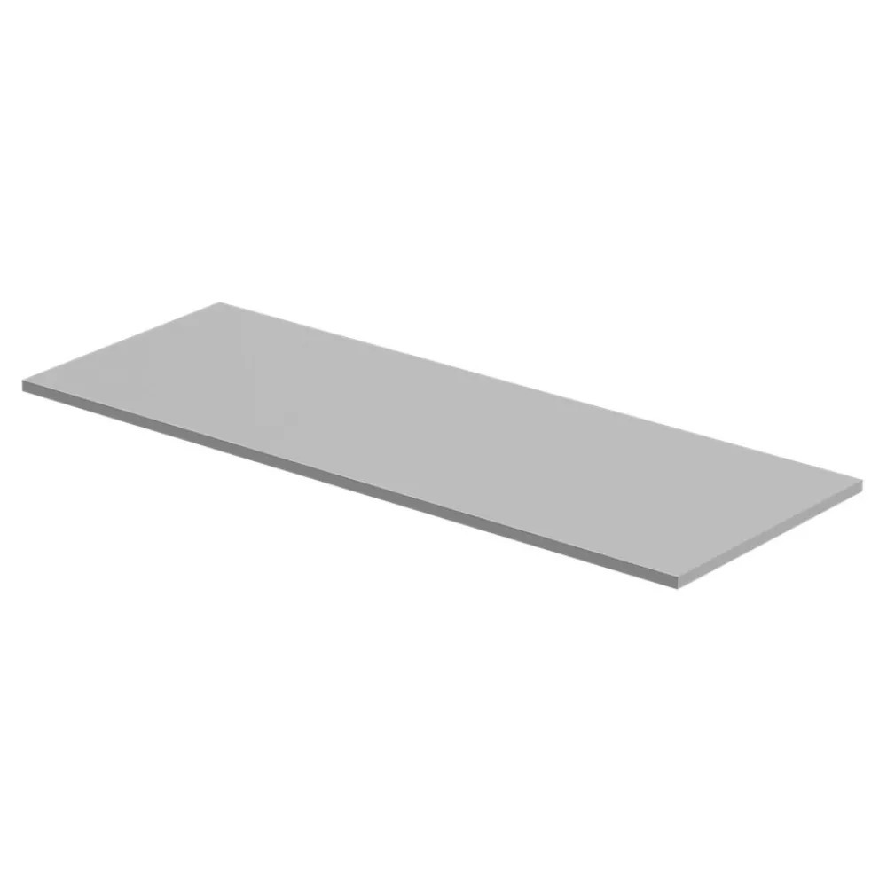 Plan De Travail Buanderie|Plan De Travail Salle De Bains|GoodHome Plan de toilette L.120 x l.45 x ép.18 cm blanc mat Kentia