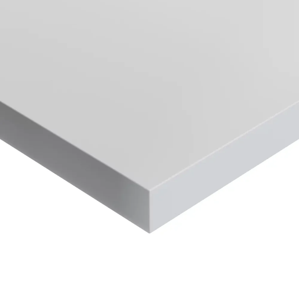 Plan De Travail Buanderie|Plan De Travail Salle De Bains|GoodHome Plan de toilette L.120 x l.45 x ép.18 cm blanc mat Kentia