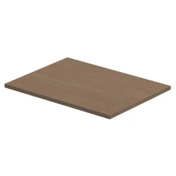 Plan De Travail Buanderie|Plan De Travail Salle De Bains|GoodHome Plan de toilette L.60 x l.45 x ép.1,8 cm, effet chêne, Kentia