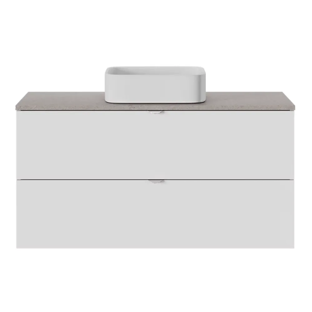 Plan De Travail Buanderie|Plan De Travail Salle De Bains|GoodHome Plan de toilette L.120 x l.45 x ép.2 cm effet granite gris Cadélia