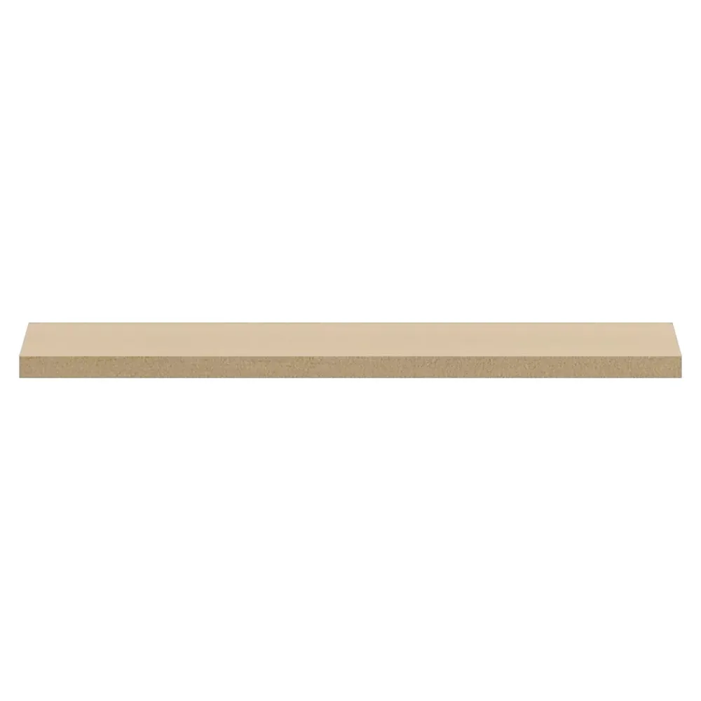Ipiemme SRL Plan de toilette plaqué chêne clair L.60 x l.51,5 x ép.2 cm, Pura+