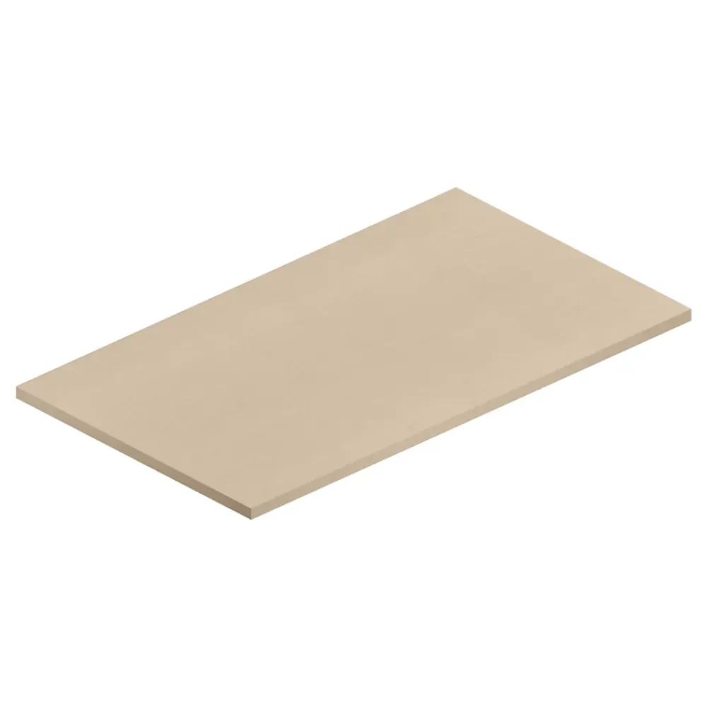 Ipiemme SRL Plan de toilette plaqué chêne clair L.90 x l.51,5 x ép.2 cm, Pura+