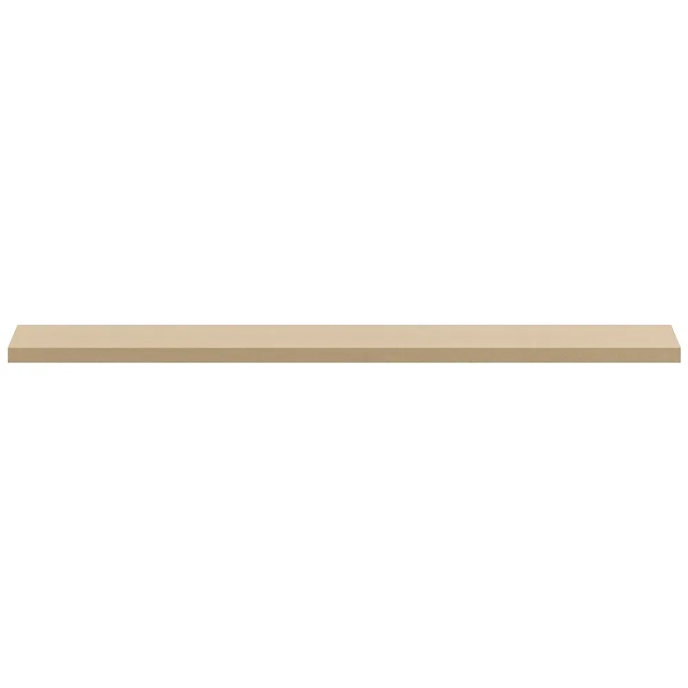 Ipiemme SRL Plan de toilette plaqué chêne clair L.90 x l.51,5 x ép.2 cm, Pura+