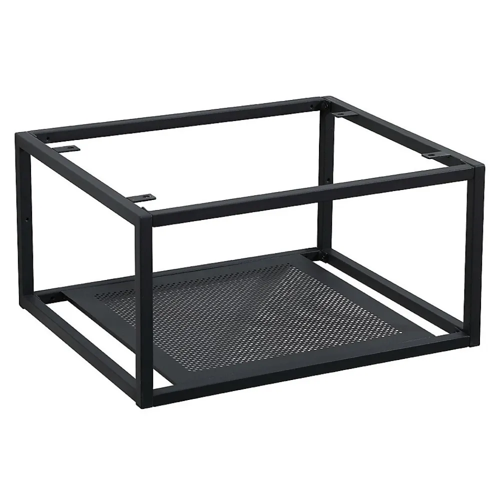 Etagère Salle De Bains|Mob-In Plan de toilette suspendu WILL -Ep. 3,8cm L60cm + structure métal