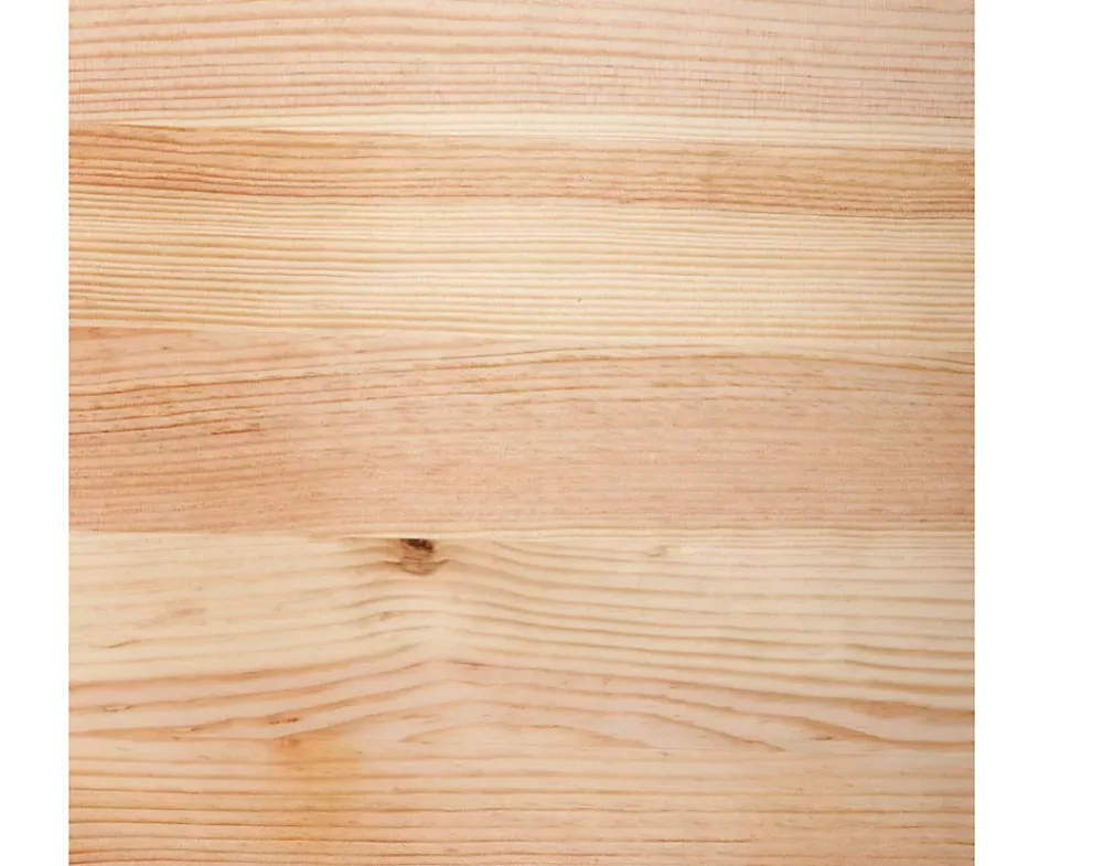 Wood&Sens Plan de travail bois massif Pin Rustique pleines lames L.240 x P.65 cm, Ep.26 mm