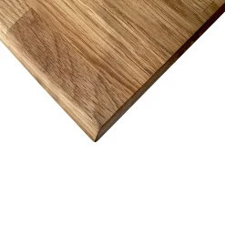 Plan De Travail Buanderie|Wood&Sens Plan de travail Chêne massif bord naturel huilé L.250 x l.65 cm, Ep.36 mm