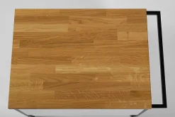 Plan De Travail Salle De Bains|Furnidea Plan de travail en bois chêne massif naturel 80 cm pour meuble de salle de bain