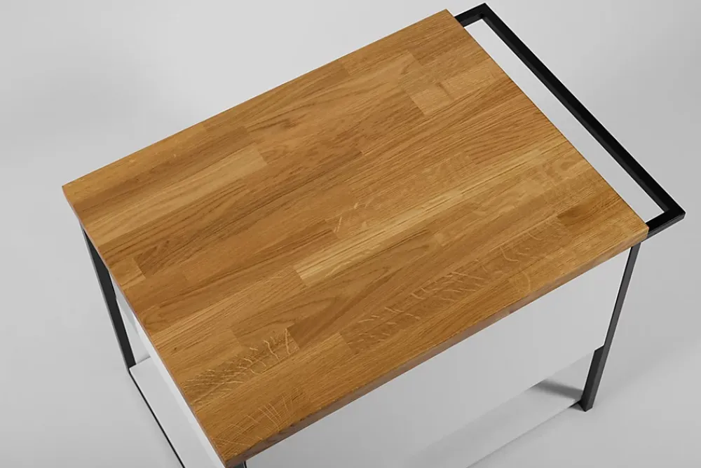 Plan De Travail Salle De Bains|Furnidea Plan de travail en bois chêne massif naturel 80 cm pour meuble de salle de bain