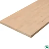 Forestea Plan de travail hêtre massif lamellé collé abouté 2000 x 650 x 38 mm