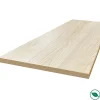 Plan De Travail Buanderie|Forestea Plan de travail ilot central stratifié HPL chêne clair 1600 x 900 x 38 mm