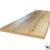 Plan De Travail Buanderie|Forestea Plan de travail ilot central stratifié HPL chêne 1600 x 900 x 38 mm