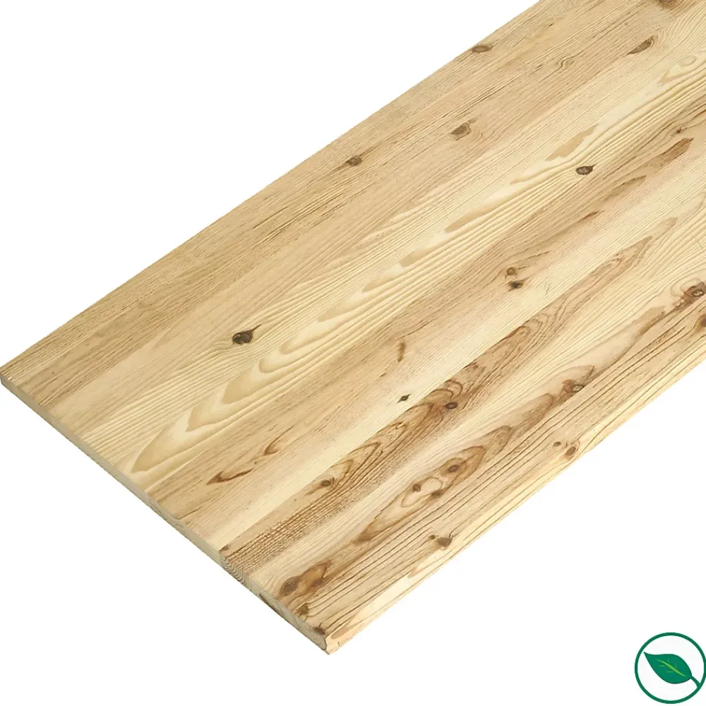 Forestea Plan de travail pin pour etabli maritime massif lamellé collé abouté 2000X650X36 mm