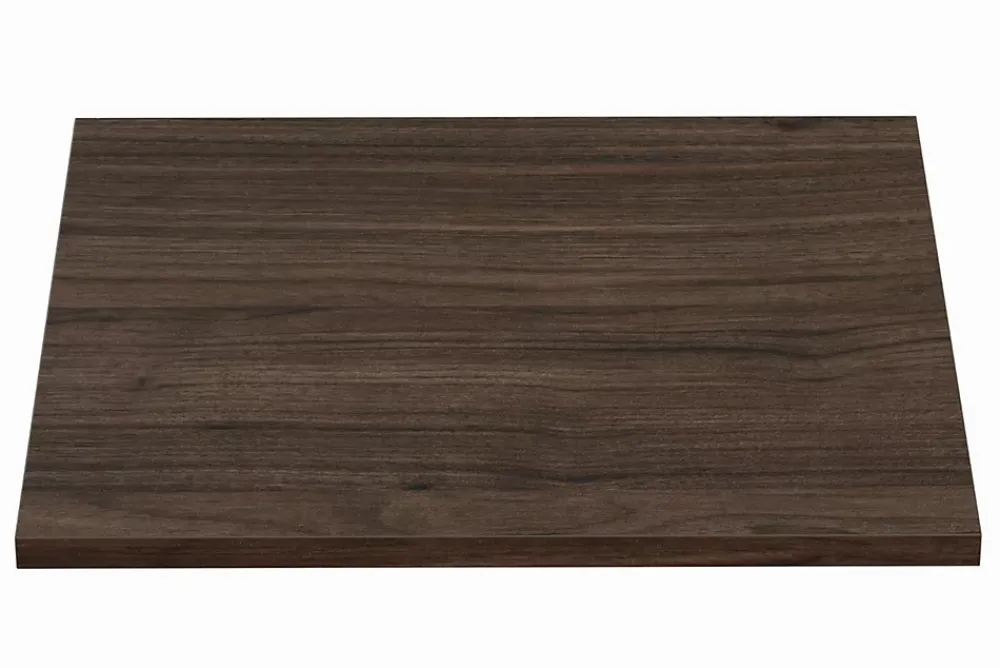 Furnidea Plan de travail pour meuble de salle de bain TERRA VILLA coloris noyer foncé 60 cm
