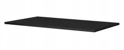 Furnidea Plan de travail pour meuble de salle de bain VENA FLOW noir mat 80 cm
