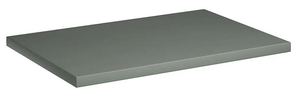 Furnidea Plan de travail pour meuble de salle de bain LINE REED GREEN vert SAUGE 60 cm