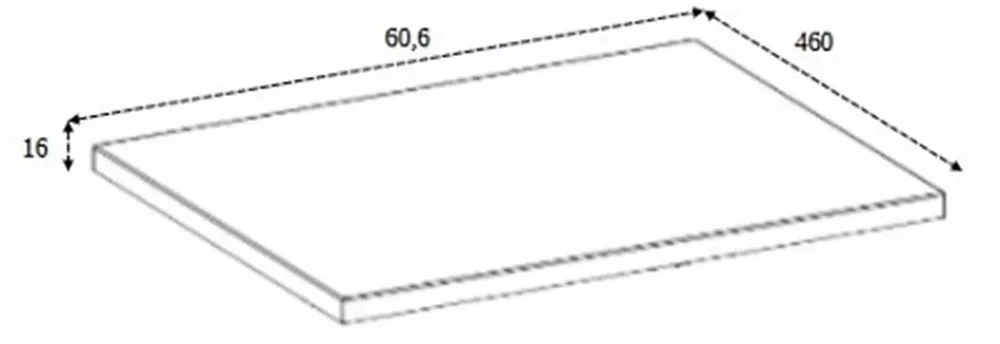 Plan De Travail Salle De Bains|Furnidea Plan de travail pour meuble de salle de bain VENA FLOW cachemire mat 80 cm