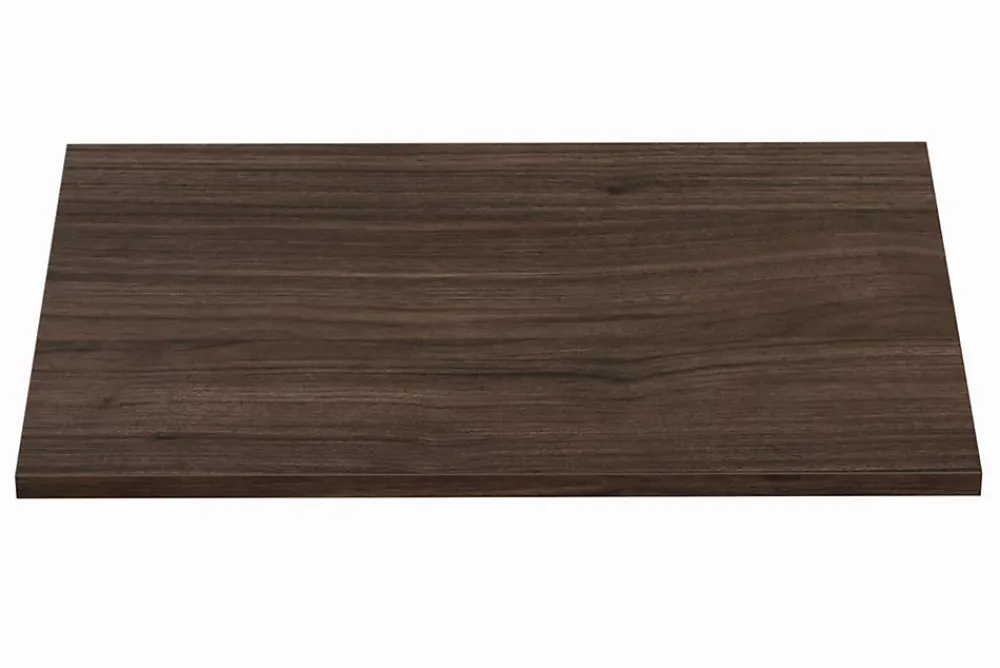 Furnidea Plan de travail pour meuble de salle de bain TERRA VILLA coloris noyer foncé 80 cm