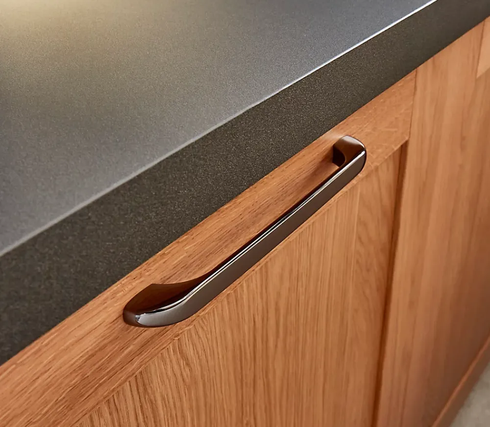 GoodHome Plan de travail stratifié anthracite mat Berberis L.300 x l.62 x Ép.3,8 cm
