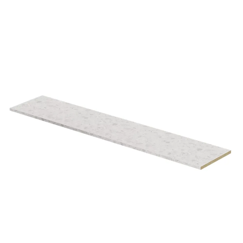 GoodHome Plan de travail stratifié ceppo gris Berberis L.300 x l.62 x Ép.3,8 cm