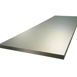 Forestea Plan de travail stratifié HPL aluminium 3000 x 650 x 38 mm