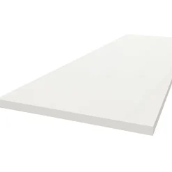 Forestea Plan de travail stratifié HPL blanc 2000 x 650 x 38 mm