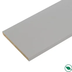Forestea Plan de travail stratifié aluminium 2770 x 640 EP 38 mm