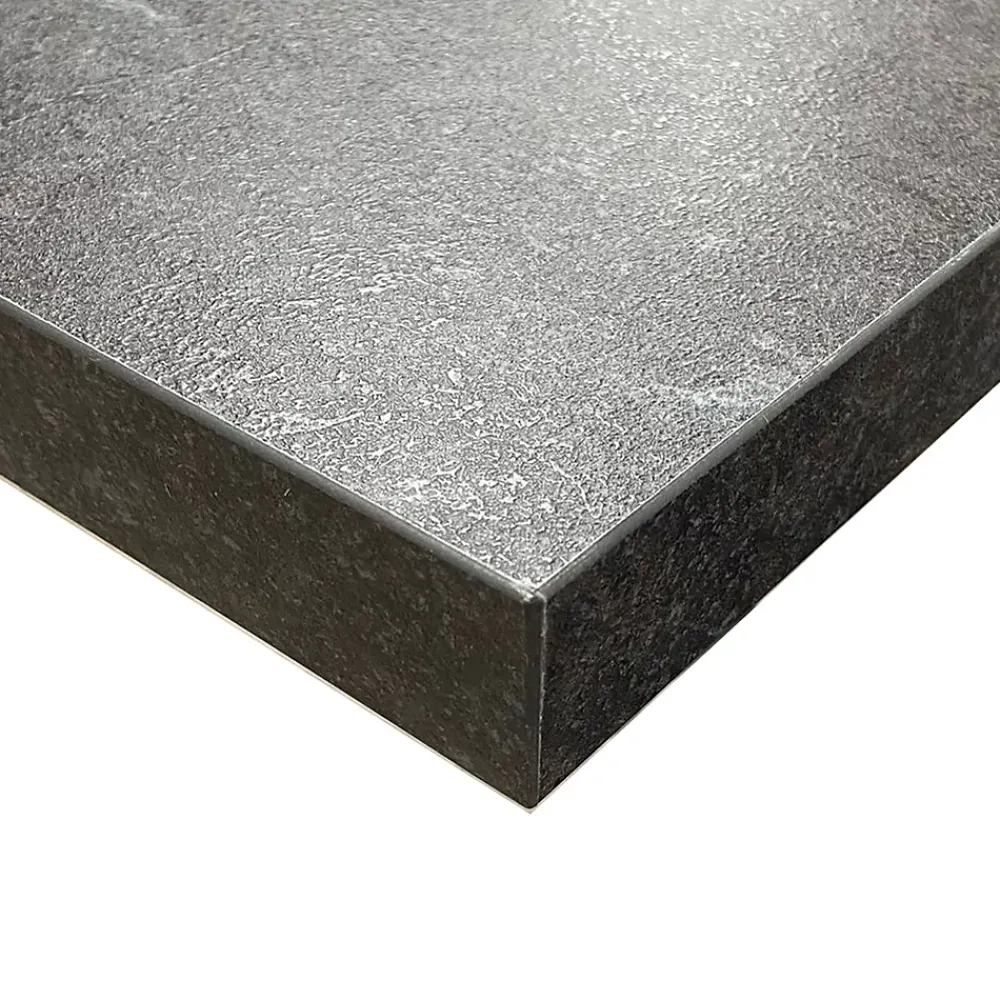Forestea Plan de travail stratifié HPL ardoise 2000 x 650 x 38 mm