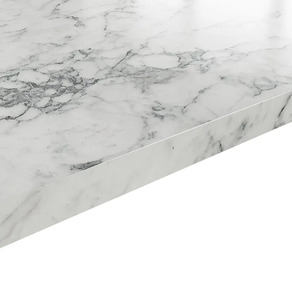 Plan De Travail Buanderie|GoodHome Plan de travail stratifié aspect quartzite Berberis L.300 x Ép.3,8 cm