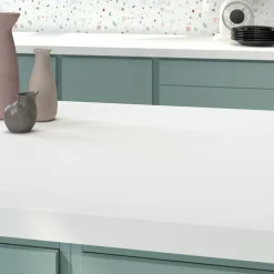 Forestea Plan de travail stratifié Blanc 1800 x 600 EP 28 mm