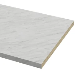 GoodHome Plan de travail stratifié effet soft quartz Kala L.300 x Ép.3,8 cm
