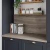 Plan De Travail Buanderie|GoodHome Plan de travail stratifié effet bois grège Kala L.300 x Ép.3,8 cm