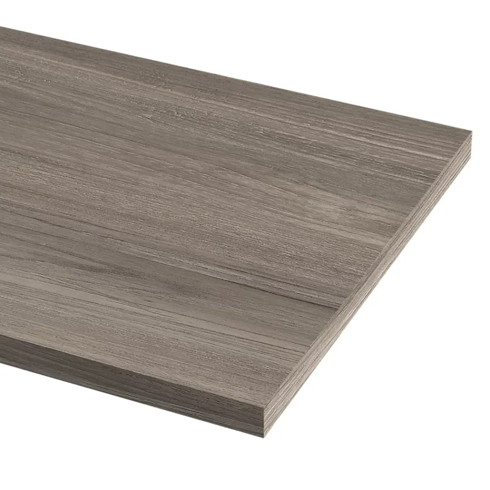 Plan De Travail Buanderie|GoodHome Plan de travail stratifié effet bois grège Kala L.300 x Ép.3,8 cm