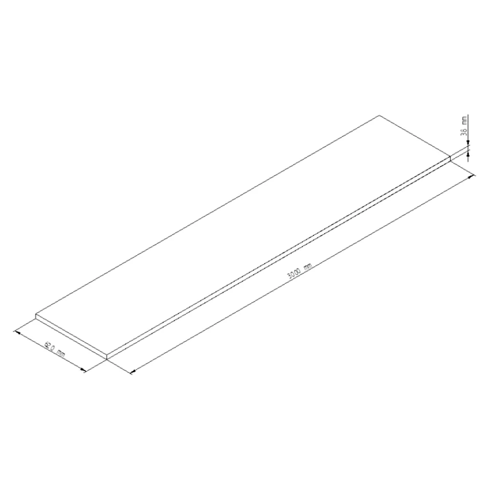 Plan De Travail Buanderie|GoodHome Plan de travail stratifié effet bois grège Kala L.300 x Ép.3,8 cm