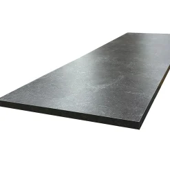 Forestea Plan de travail stratifié HPL ardoise 3000 x 650 x 38 mm