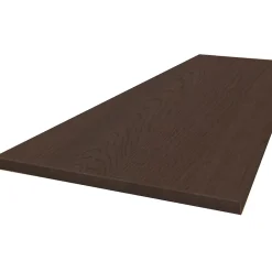 Plan De Travail Buanderie|Forestea Plan de travail stratifié HPL chêne brun 3000 x 650 x 38 mm