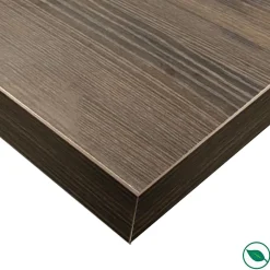 Plan De Travail Buanderie|Forestea Plan de travail stratifié HPL chêne brun 3000 x 650 x 38 mm