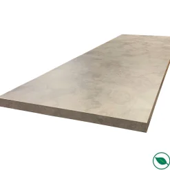 Forestea Plan de travail stratifié HPL pierre naturelle 2000 x 650 x 38 mm