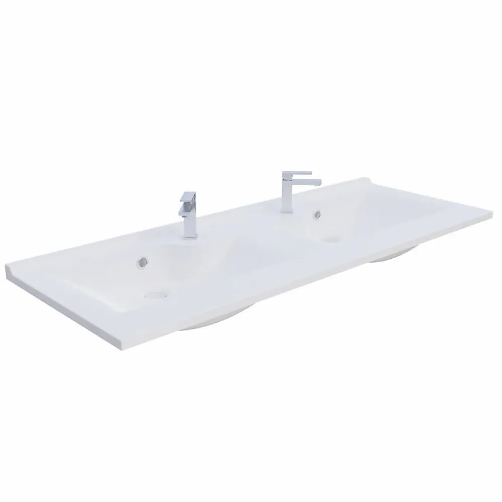 Cuisibane Plan double vasque design 120 cm RESILOGE